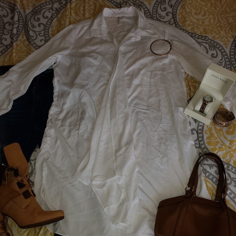 White Tunic Blouse